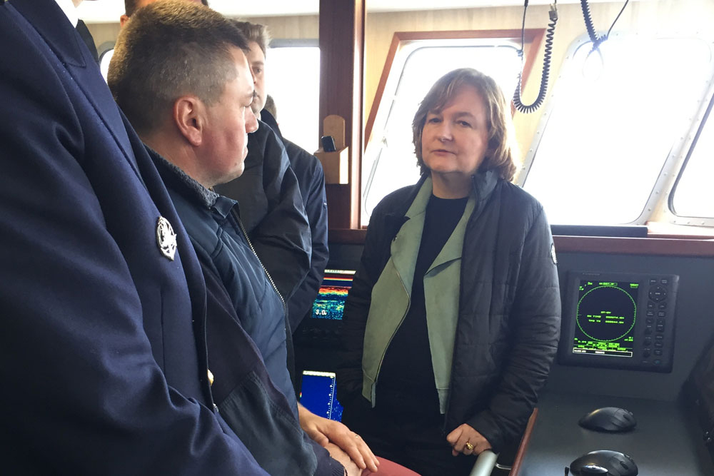 Visite de Mme LOISEAU