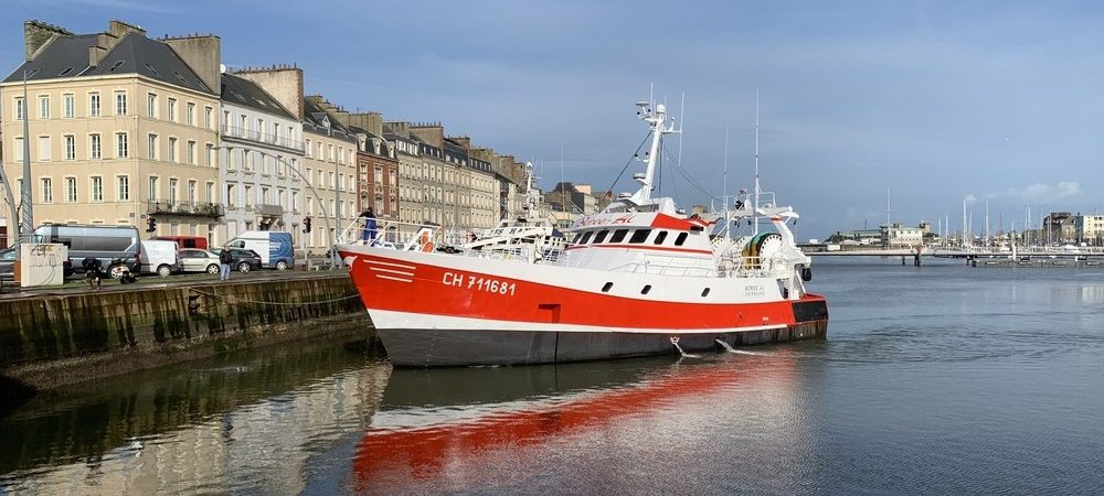 LE BOREE-AL ARRIVE A CHERBOURG